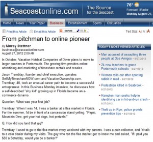 Sell My Timeshare NOW interviewed for Seacoastonline.com