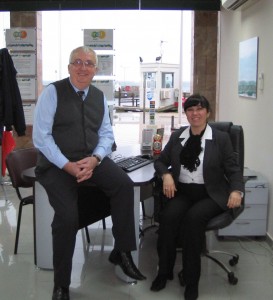 Dial An Exchange Timeshare Eastern Europe Directors Gareth Edwards and Smilena Popova.