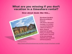 Sell My Timeshare NOW Last Minute Rentals