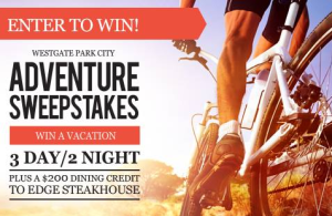 Westgate Park City Adventure Sweepstakes